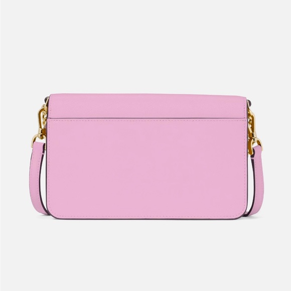 Kate Spade Madison Small Flap Crossbody Leather Berry Cream - Picture 3 of 4